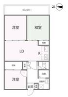 エクセレンス業平の間取り