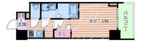S-RESIDENCE堺筋本町Deuxの間取り
