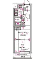 東京都品川区小山台2(マンション)の賃貸物件の間取り