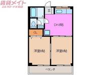 サンハイツ南の間取り