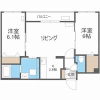 グランメール セレストの間取り