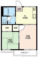 コーポイイジマAの間取り