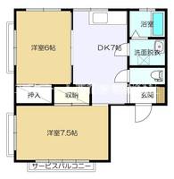 物件の間取り画像