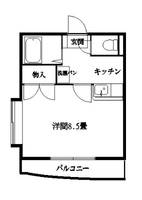 ルーチェSの間取り