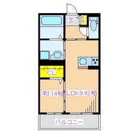 鹿児島県霧島市国分中央3(アパート)の賃貸物件の間取り