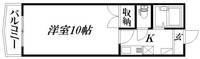 静岡県浜松市中央区海老塚2(マンション)の賃貸物件の間取り