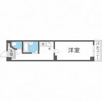 大阪府大阪市福島区福島7(マンション)の賃貸物件の間取り