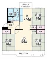 物件の間取り画像