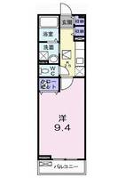 滋賀県東近江市八日市金屋3(アパート)の賃貸物件の間取り