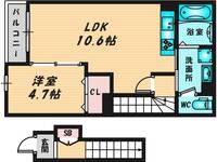 プレーゴ参道の間取り