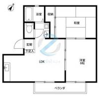 千葉県市川市湊(アパート)の賃貸物件の間取り
