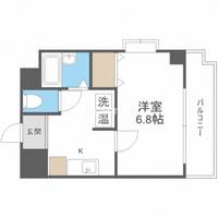 大阪府大阪市東成区中道1(マンション)の賃貸物件の間取り