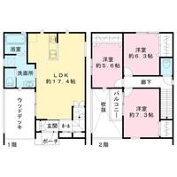 物件の間取り画像