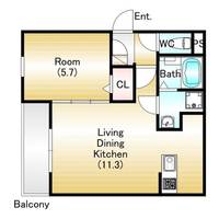 物件の間取り画像