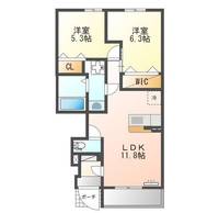 物件の間取り画像