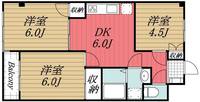 千葉県市原市能満(マンション)の賃貸物件の間取り