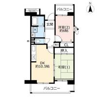 URコンフォール南浦和の間取り