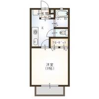 新潟県新潟市中央区学校町通3番町(アパート)の賃貸物件の間取り