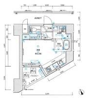 クラスタ台東根岸の間取り
