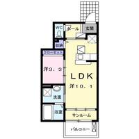 ラ・ベルコリーヌBの間取り