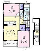 物件の間取り画像