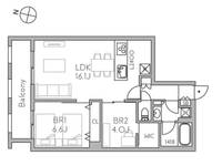 物件の間取り画像
