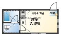 ユナイト新町イタリーノの間取り