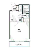 東京都杉並区高円寺南1(マンション)の賃貸物件の間取り