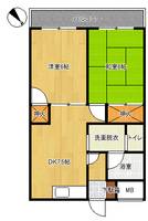 ハイツ田中の間取り