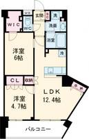 コンフォリア・リヴ文京護国寺の間取り