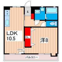 物件の間取り画像