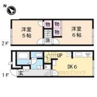 レオパレス庄五郎弐番館の間取り