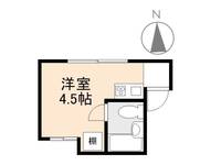 番町コーポの間取り