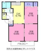 物件の間取り画像