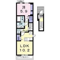クレメント名取の間取り