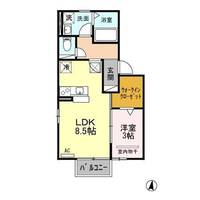 グランメール(小千谷)の間取り