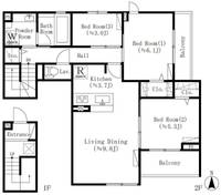物件の間取り画像