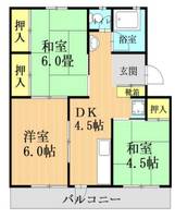 物件の間取り画像