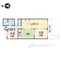 プレジール学園前の間取り