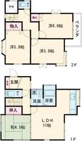 物件の間取り画像