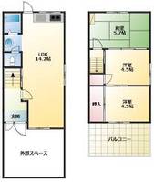 物件の間取り画像