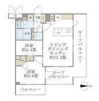 La Perla Nakanoの間取り