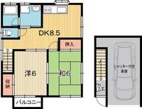 高知県高知市天神町(一戸建)の賃貸物件の間取り