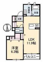 物件の間取り画像