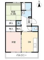物件の間取り画像