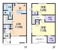 物件の間取り画像