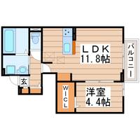 HaruHaruIの間取り