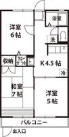 物件の間取り画像