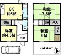 物件の間取り画像