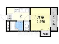 大阪府高槻市庄所町(マンション)の賃貸物件の間取り